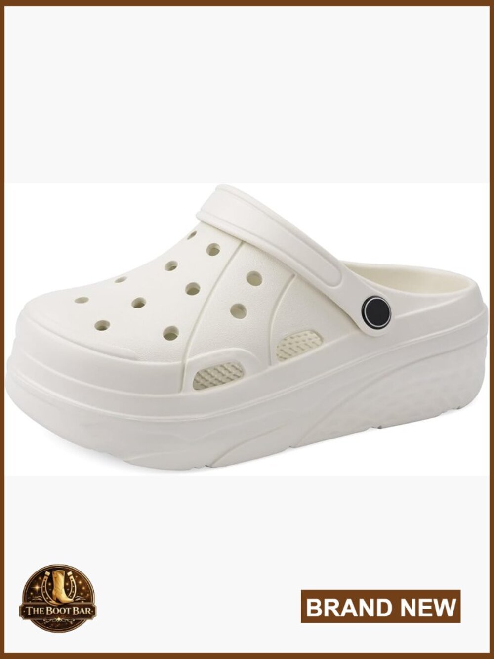 Platform Clogs Arch Support Garden Shoes Comfortable Slip-on Sandals